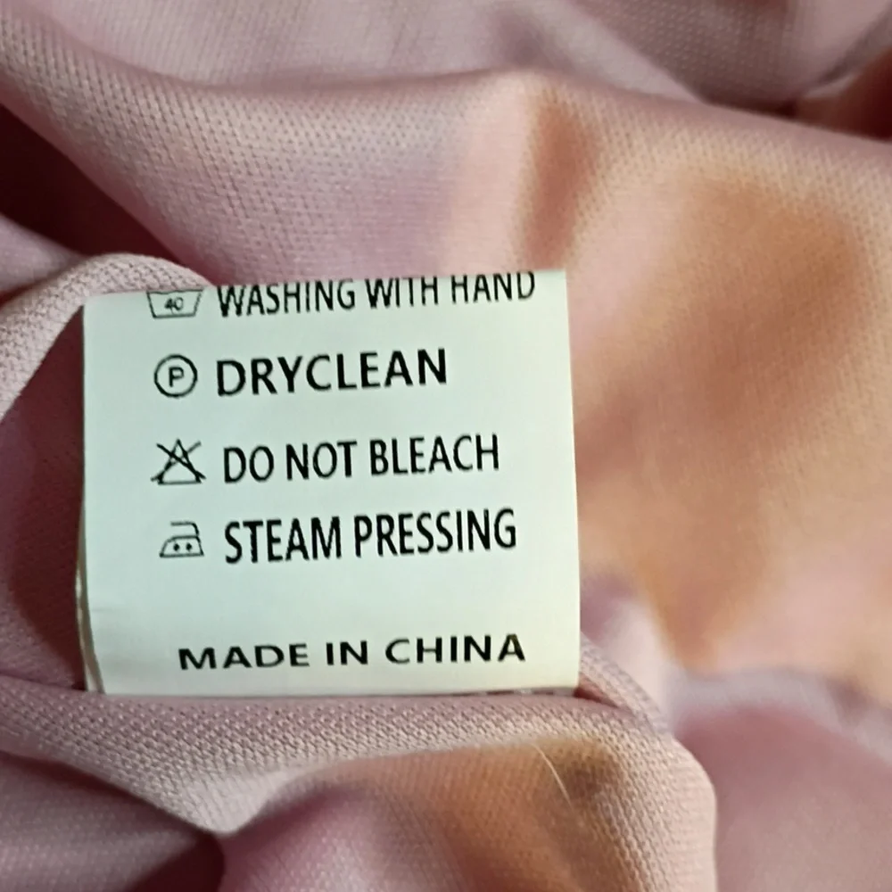 Strapless Ruched Maxi Dress in Soft Pink - Picture 9 of 14